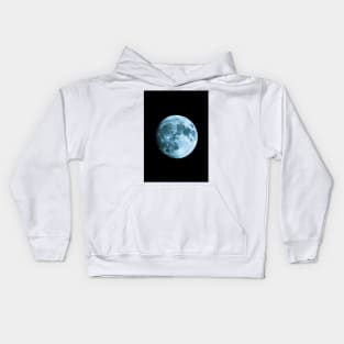 Moon - space photography Kids Hoodie